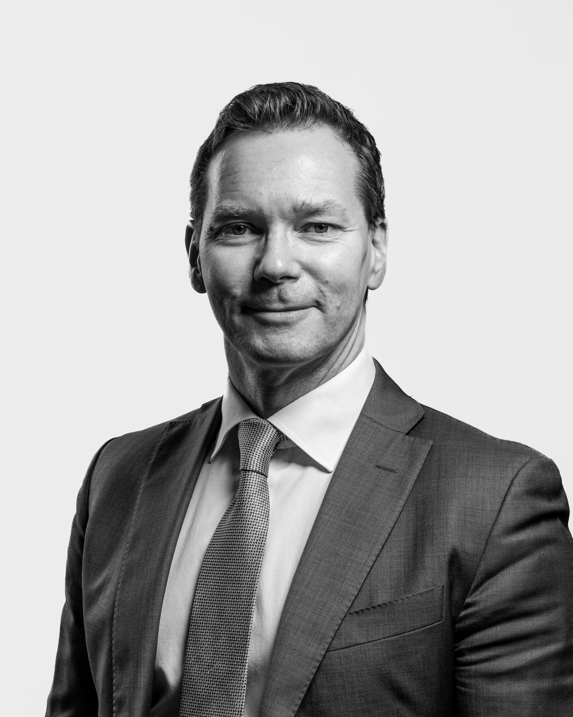 Portrett av en mann i dress