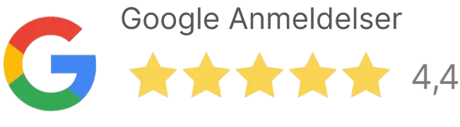 Google anmeldelser med stjerner